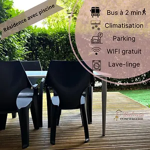 Appartement Superbe Dans Résidence Avec Piscine, Toulouse